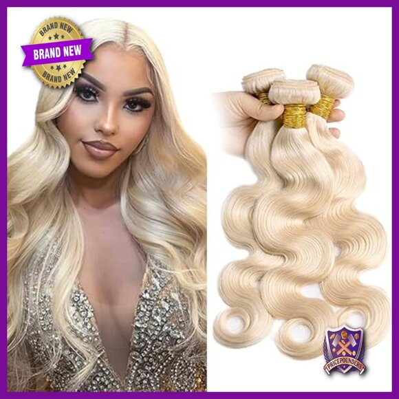 Human Hair Extensions Body Wave 3 Bundles 18 20 22 Inch Unprocessed main image 6